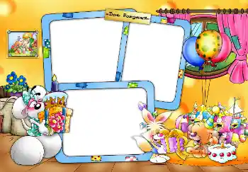 Inskriptionen på ramen: Födelsedag Inskriptionen på ramen: Födelsedag