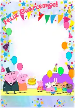 Inskriptionen på ramen: Grattis Med födelsedag!