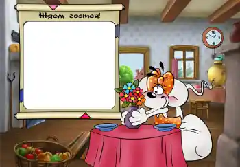 Inskriptionen på ramen: Ждем гостей. Inskriptionen på ramen: Ждем гостей.