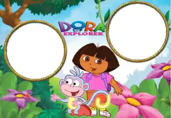 Inskriptionen på ramen: Dora Inskriptionen på ramen: Dora