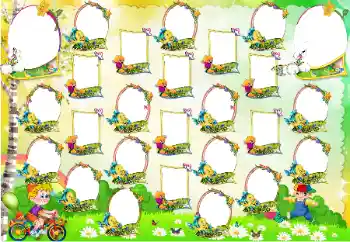 Inskriptionen på ramen: Dagis! Inskriptionen på ramen: Dagis!