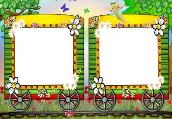 Foto Effekt från kategori Olika ramar för foton med barn № 11860