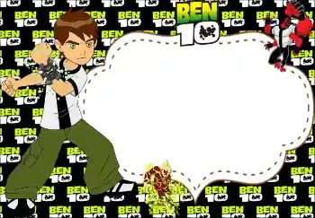 Inskriptionen på ramen: Ben 10 Inskriptionen på ramen: Ben 10