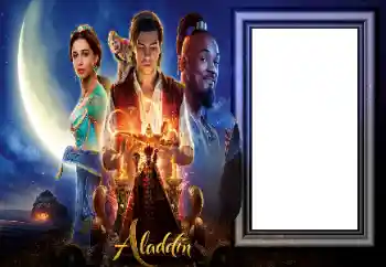 Inskriptionen på ramen: Aladdin Inskriptionen på ramen: Aladdin