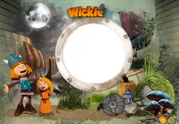 Inskriptionen på ramen: Wickie de Viking Inskriptionen på ramen: Wickie de Viking