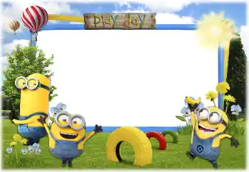 Inskriptionen på ramen: Play Day Inskriptionen på ramen: Play Day