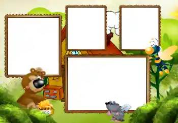 Foto Effekt från kategori Olika ramar för foton med barn № 193023