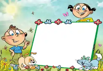 Foto Effekt från kategori Olika ramar för foton med barn № 205499