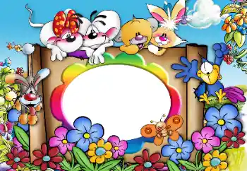 Foto Effekt från kategori Olika ramar för foton med barn № 25495