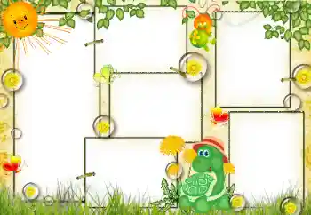 Foto Effekt från kategori Olika ramar för foton med barn № 35012