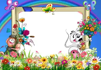 Foto Effekt från kategori Olika ramar för foton med barn № 442