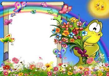 Foto Effekt från kategori Olika ramar för foton med barn № 443