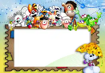 Foto Effekt från kategori Olika ramar för foton med barn № 450