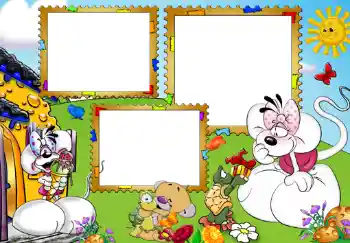 Foto Effekt från kategori Olika ramar för foton med barn № 453