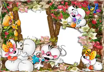 Foto Effekt från kategori Olika ramar för foton med barn № 454