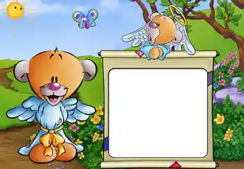 Foto Effekt från kategori Olika ramar för foton med barn № 458