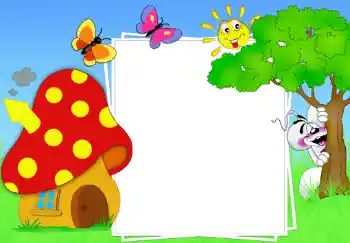 Foto Effekt från kategori Olika ramar för foton med barn № 459