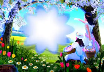 Foto Effekt från kategori Olika ramar för foton med barn № 9690