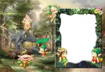 Foto Effekt från kategori Olika ramar för foton med barn № 9859