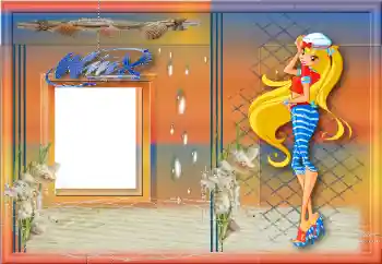 Inskriptionen på ramen: WinX Inskriptionen på ramen: WinX