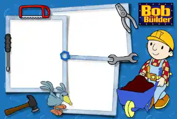 Inskriptionen på ramen: Bob the Builder