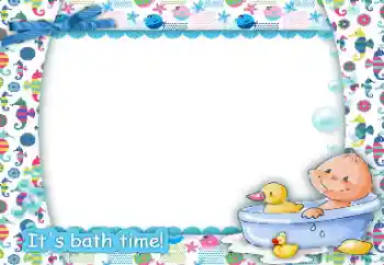 Inskriptionen på ramen: Badning Inskriptionen på ramen: Badning