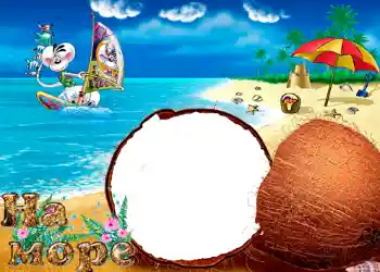 Inskriptionen på ramen: Till havs Inskriptionen på ramen: Till havs