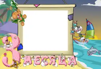 Inskriptionen på ramen: 3 månader