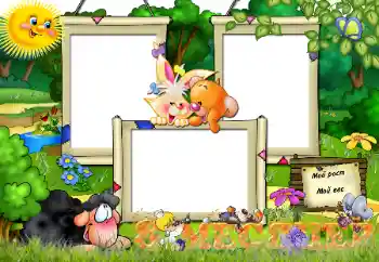 Inskriptionen på ramen: 8 månader