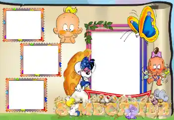 Inskriptionen på ramen: 8 månader