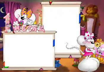 Inskriptionen på ramen: 1 månad