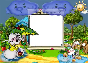 Inskriptionen på ramen: Под дождем. Inskriptionen på ramen: Под дождем.