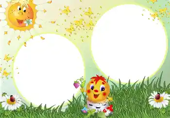 Inskriptionen på ramen: Mormor. Farfar.