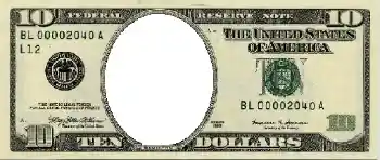 Inskriptionen på ramen: 10 американских долларов. Inskriptionen på ramen: 10 американских долларов.