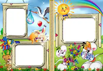 Inskriptionen på ramen: Vår bebis Inskriptionen på ramen: Vår bebis