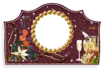 Inskriptionen på ramen: Champagne Inskriptionen på ramen: Champagne