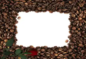 Inskriptionen på ramen: Good Morning! Inskriptionen på ramen: Good Morning!