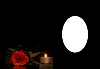 Inskriptionen på ramen: Evigt minne!