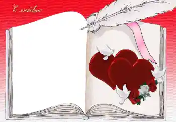 Inskriptionen på ramen: Love Inskriptionen på ramen: Love