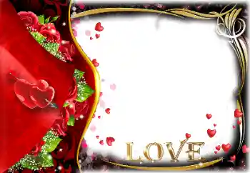 Inskriptionen på ramen: Love Inskriptionen på ramen: Love