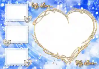 Inskriptionen på ramen: My Love... Inskriptionen på ramen: My Love...