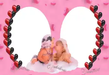 Inskriptionen på ramen: С любовью Inskriptionen på ramen: С любовью