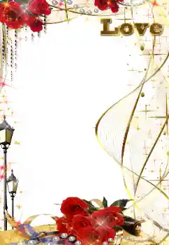 Inskriptionen på ramen: Love Inskriptionen på ramen: Love