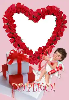 Inskriptionen på ramen: Горько Inskriptionen på ramen: Горько