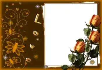 Inskriptionen på ramen: Love Inskriptionen på ramen: Love