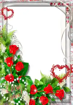 Inskriptionen på ramen: I love you! Inskriptionen på ramen: I love you!