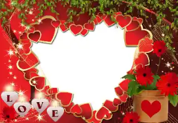 Inskriptionen på ramen: Love Inskriptionen på ramen: Love