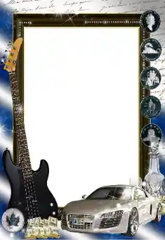 Foto Effekt från kategori Man fotoramar № 9525