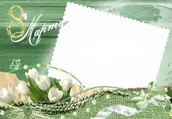 Inskriptionen på ramen: 8 mars