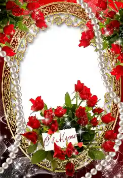 Inskriptionen på ramen: 8 mars